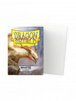 Védőcsomagolás kártyákhoz Dragon Shield - Standard Sleeves Classic White (100 db)