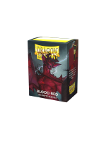 Védőburkolatok kártyákhoz Dragon Shield - Standard Sleeves Matte Blood Red (100 ks)