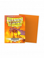 Védőcsomagolás kártyákhoz Dragon Shield - Standard Sleeves Matte Orange (100 db)