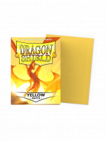 Védőcsomagolás kártyákhoz Dragon Shield - Standard Sleeves Matte Yellow (100 db)