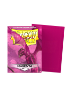 Védőcsomagolás kártyákhoz Dragon Shield - Standard Sleeves Matte Magenta (100 db)