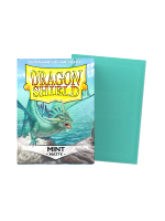 Védőcsomagolás kártyákhoz Dragon Shield - Standard Sleeves Matte Mint (100 ks)