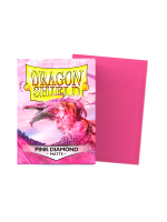 Védőcsomagolás kártyákhoz Dragon Shield - Standard Sleeves Matte Pink Diamond (100 ks)