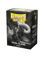 Védőcsomagolás kártyákhoz  Dragon Shield - Standard Sleeves Non-Glare Matte Black (100 db)
