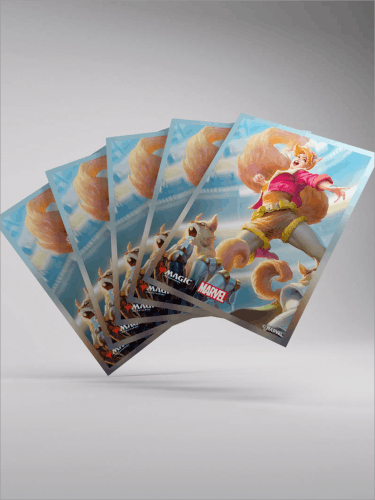 Kártyavédő tokok Gamegenic - Marvel Super Heroes - Premium Double Sleeving GoNuts! (105db)