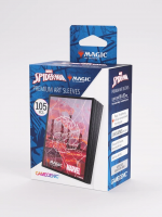 Kártyavédő fóliák Gamegenic – MTG x Marvel’s Spider-Man: Premium Art Sleeves Spider-Man Mountain (105 db)