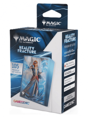 Kártyavédő tokok Gamegenic - MTG x Reality Fracture: Premium Art Sleeves Chandra, Chill of Compliance (105 db)