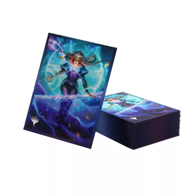Kártyavédő tokok Gamegenic - MTG x Reality Fracture: Premium Art Sleeves Entrust the Spark (105 db) - MTG: Reality Fracture
