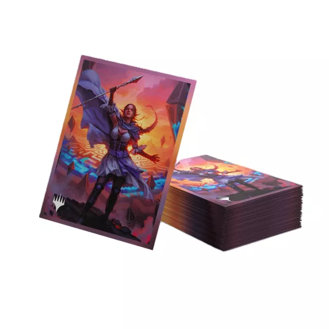 Kártyavédő tokok Gamegenic - MTG x Reality Fracture: Premium Art Sleeves Nissa, Leyline Tamer (105 db) - MTG: Reality Fracture