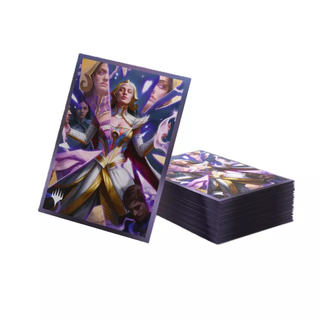 Kártyavédő tokok Gamegenic - MTG x Reality Fracture: Premium Art Sleeves Return to the Light Realms (105 db) - MTG: Reality Fracture