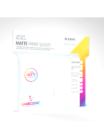 Védőtok kártyákhoz Gamegenic - Prime Sleeves Matte White (100 db)