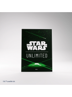 Kártyavédő tokok Gamegenic  – Star Wars: Unlimited Art Sleeves Card Back Green (62 db)