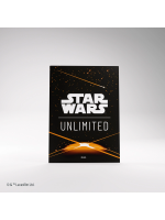 Kártyavédő tokok Gamegenic – Star Wars: Unlimited Art Sleeves Card Back Orange (62 db)