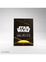 Kártyavédő tokok Gamegenic – Star Wars: Unlimited Art Sleeves Card Back Yellow (62 db)
