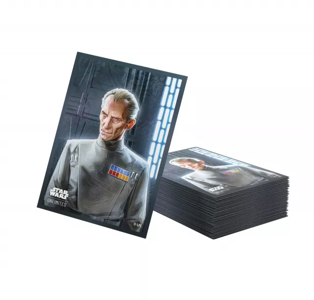 Kártyavédők Gamegenic - Star Wars: Unlimited Art Sleeves: Grand Moff Tarkin (80 db)