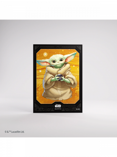 Kártyavédő tokok Gamegenic – Star Wars: Unlimited Art Sleeves Grogu (62 db)