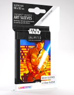 Védőtok kártyához Gamegenic - Star Wars: Unlimited Art Sleeves Luke Skywalker (61 ks)