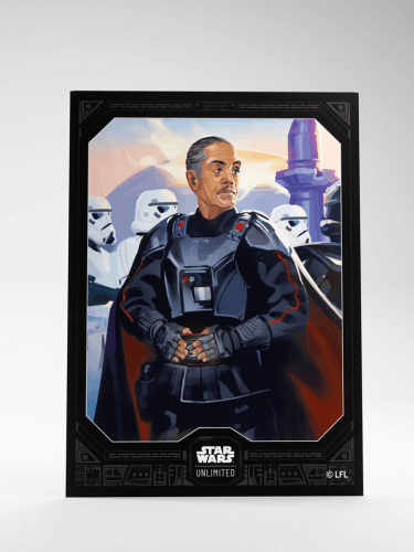 Védőcsomagolás kártyákhoz Gamegenic - Star Wars: Unlimited Art Sleeves Moff Gideon (61 db)