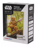 Kártyavédők Gamegenic - Star Wars: Unlimited Art Sleeves: Wicket (80 db)