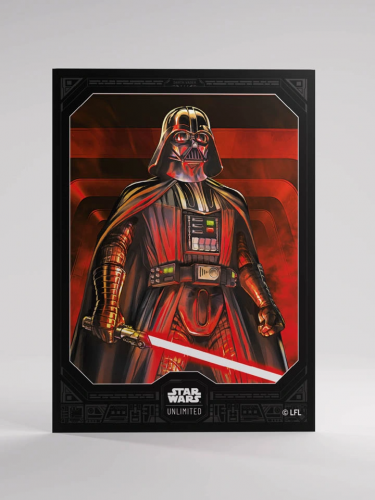 Kártyavédő tokok Gamegenic - Star Wars: Unlimited: Premium Art Sleeves Darth Vader Unstoppable (60 db)
