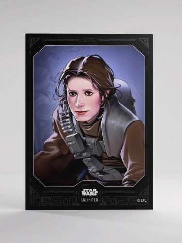 Kártyavédő tokok Gamegenic - Star Wars: Unlimited: Premium Art Sleeves Leia Organa (60 db)