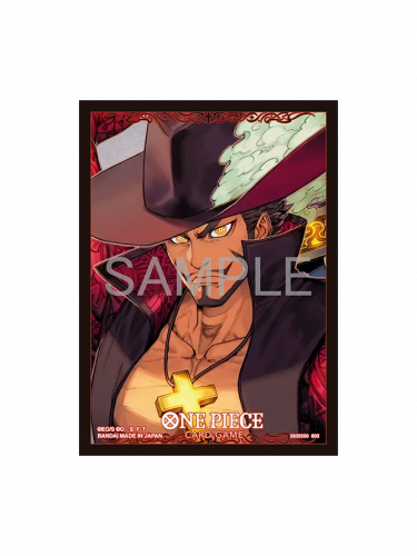 Kártyavédő tokok One Piece - Dracule Mihawk Official Card Sleeves (70 ks)