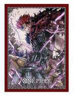 Védőcsomagolás kártyákhoz One Piece - Eustass Kid Official Card Sleeves (70 db)