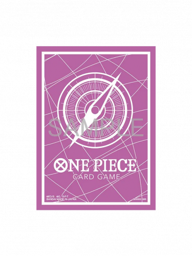 Kártyavédő tokok One Piece - Standard Purple Official Card Sleeves (70 db)