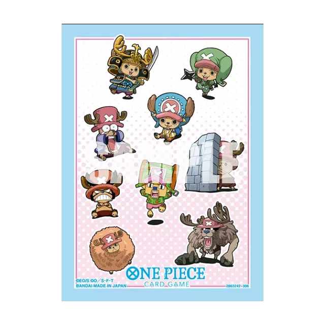 Kártyavédő fólia One Piece TCG - Chopper (70 db) - Anime