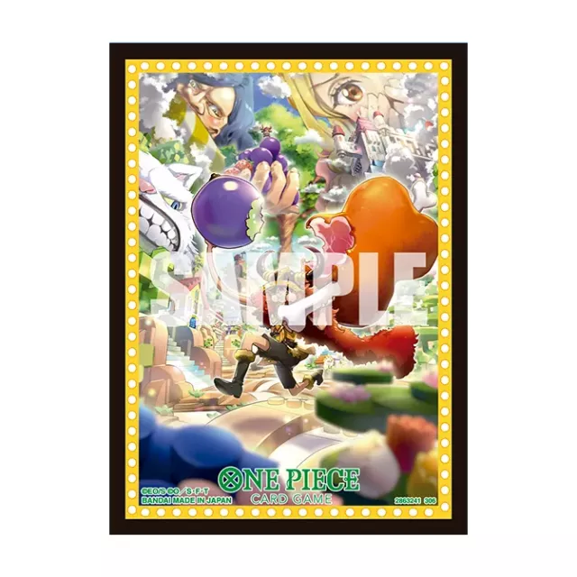 Kártyavédő fólia One Piece TCG- Monkey D. Luffy (70 db) - Anime
