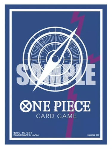 Kártyavédő fólia One Piece TCG - Standard Blue (70 db)