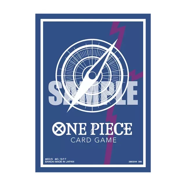 Kártyavédő fólia One Piece TCG - Standard Blue (70 db) - Anime