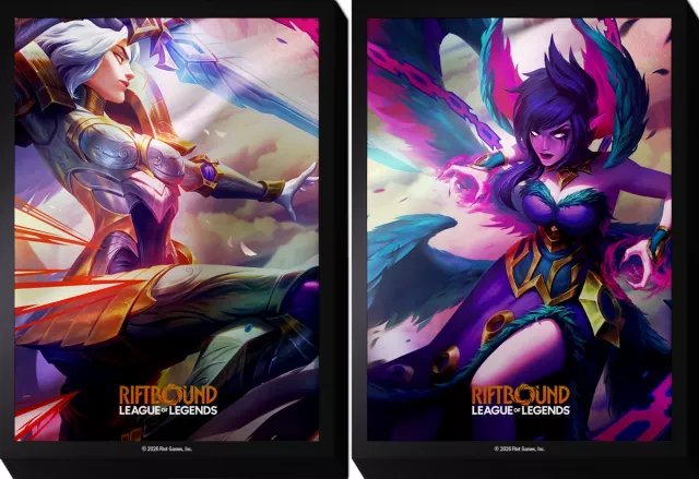 Kártyavédő tokok Riftbound - Kayle vs Morgana (100 db) - League of Legends