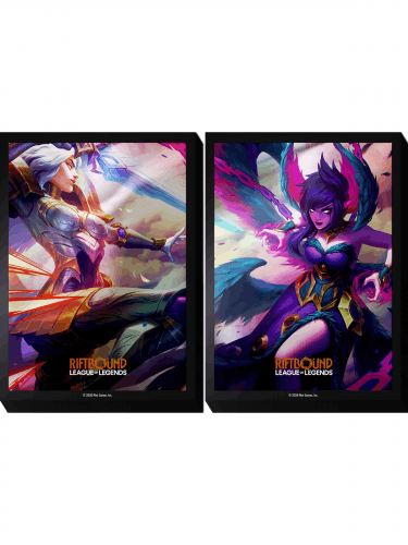 Kártyavédő tokok Riftbound - Kayle vs Morgana (100 db)