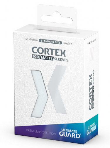 Védőcsomagolás kártyákhoz Ultimate Guard - Cortex Sleeves Standard Size Matte Transparent (100 db)