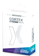 Védőcsomagolás kártyákhoz Ultimate Guard - Cortex Sleeves Standard Size Matte White (100 db)