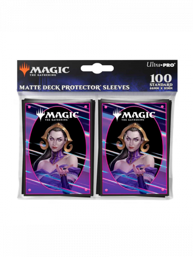 Védőcsomagolás kártyákhoz Ultra Pro - Magic the Gathering: Foundations Liliana Deck Protectors Sleeves (100 db)