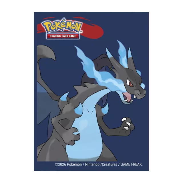 Kártyavédő tokok Ultra Pro - Mega Charizard X (65 db) - Pokémon