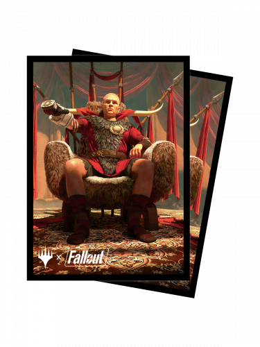 Védőcsomagolás kártyákhoz Ultra Pro: MTG x Fallout - Caesar, Legion's Emperor (100 ks)