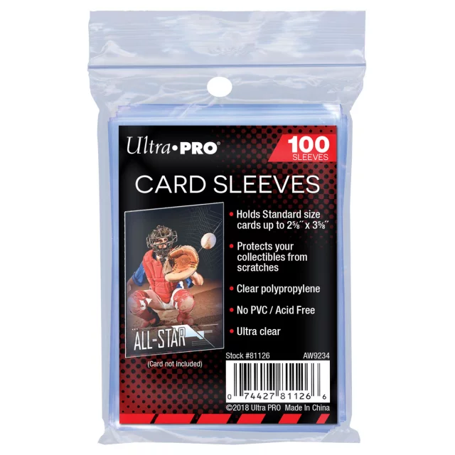 Kártyavédő tokok Ultra Pro - Standard Sleeves Regular Soft (100) - TCG gyűjthető kártyajáték