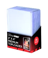 Ochranné obaly na karty Ultra Pro - Super Clear Premium Toploaders (25 ks)