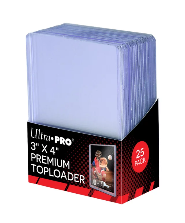 Ochranné obaly na karty Ultra Pro - Super Clear Premium Toploaders (25 ks)