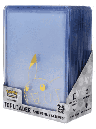 Kártyavédő tokok Ultra Pro - Toploader & Penny Sleeves Combo Pack (25 db)