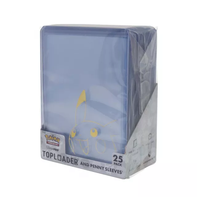 Kártyavédő tokok Ultra Pro - Toploader & Penny Sleeves Combo Pack (25 db)