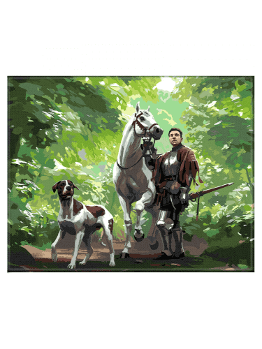 Számfestő Kingdom Come: Deliverance II – Henry és Mutton az erdőben (vászonkép)