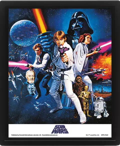 Jelvény Star Wars - New Hope - Poszter