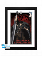 Bekeretezett poszter Berserk - The Black Swordsman
