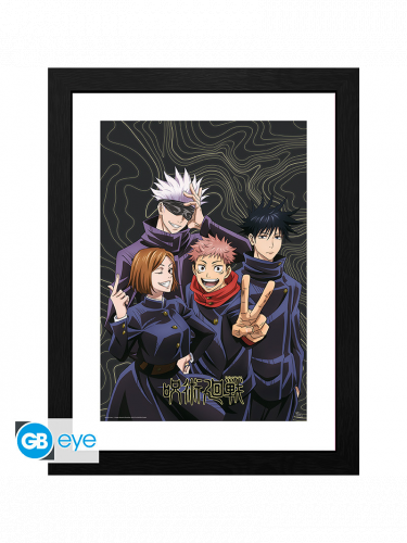 Keretes poszter Jujutsu Kaisen - Team Picture