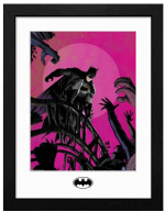 Bekeretezett poszter DC Comics - Batman Arkham