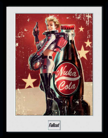 Bekeretezett poszter Fallout - Nuka Cola